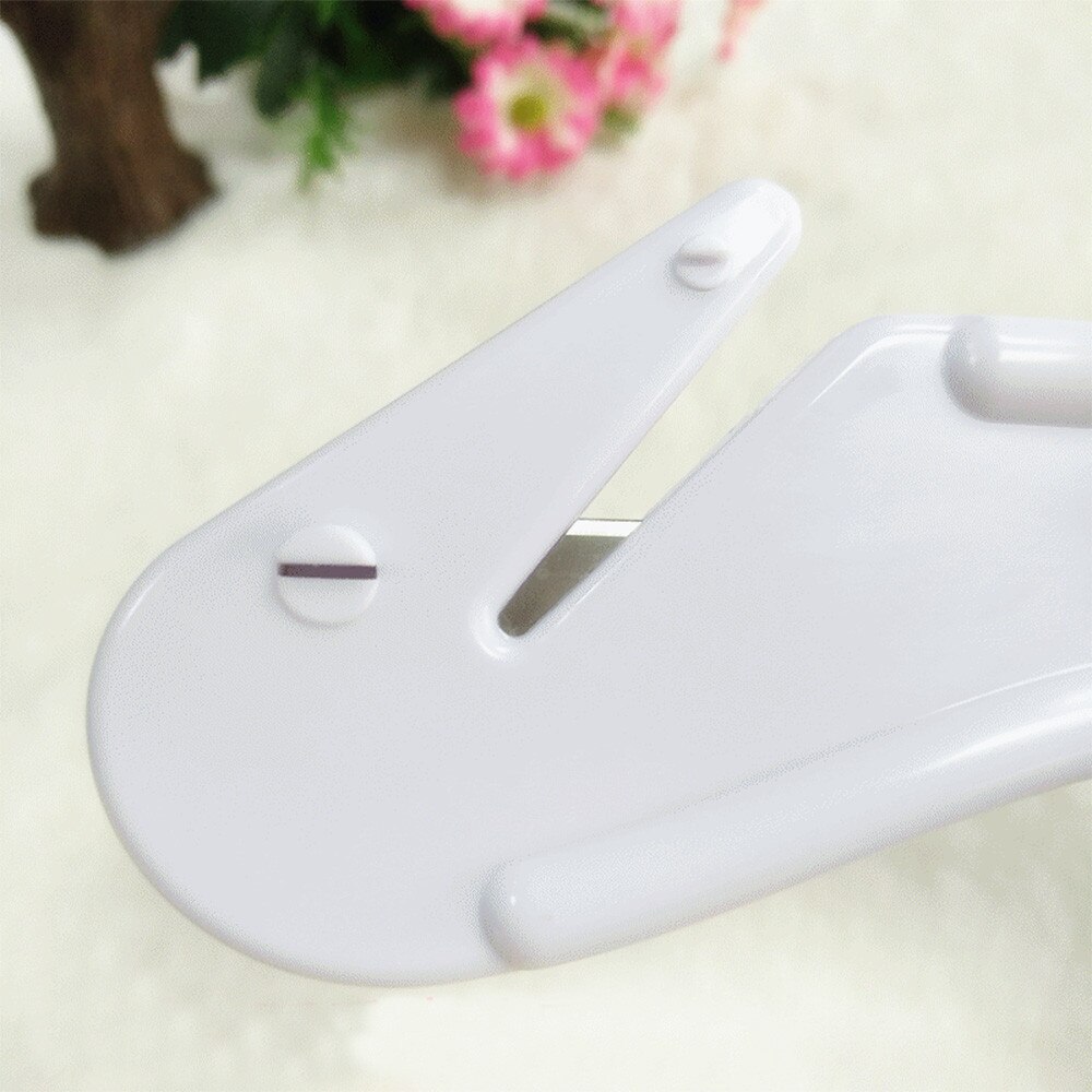 Coupe-papier en plastique Flexible pour la découpe de papier d'emballage blanc, outil de découpe de papier d'emballage de noël, 1 pièce