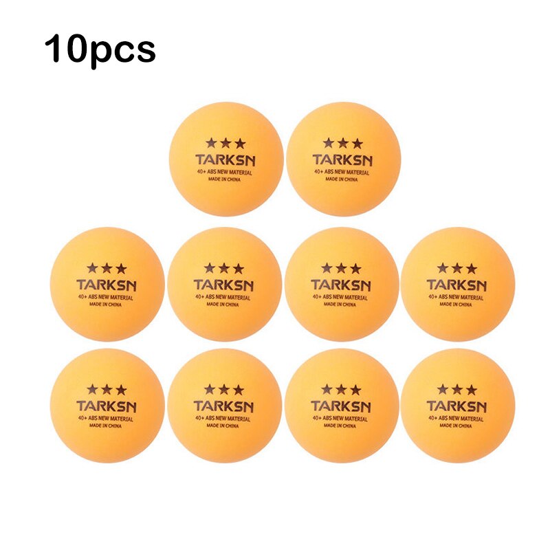 Balle de Tennis de Table professionnelle, 3 étoiles, 40mm, 2.8g, ABS, Tennis de Table, Ping-pong, blanc, Orange, entraînement avancé Amateur, balle de compétition