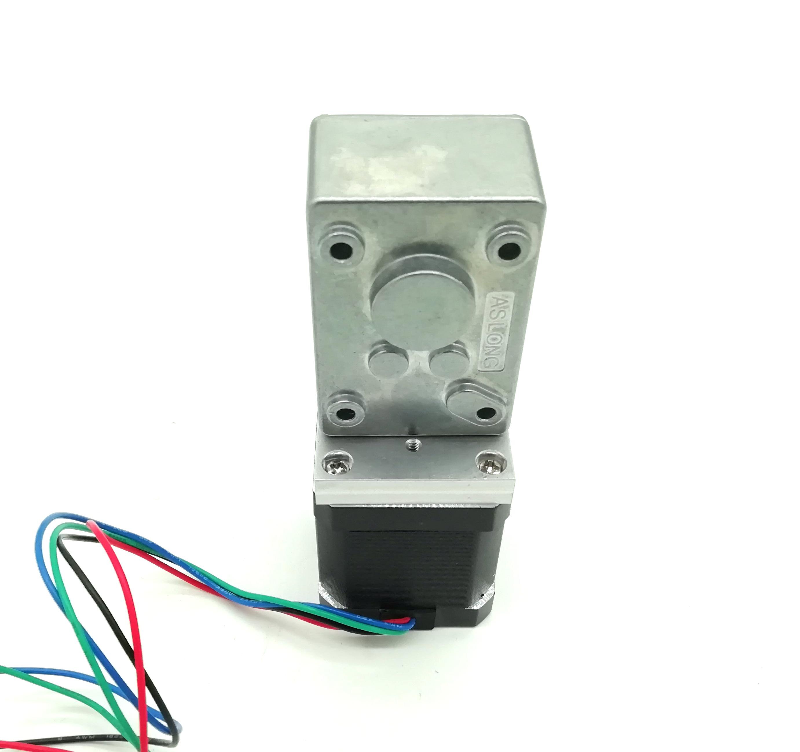 NEMA17 Turbine Worm Gear Stepper motor Hybrid 2 Phase 4 wires