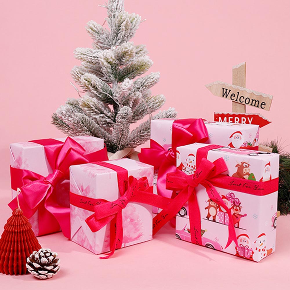Juleinnpakningspapir premium dekorativt papir innpakningspapir dekorativt til julepynt