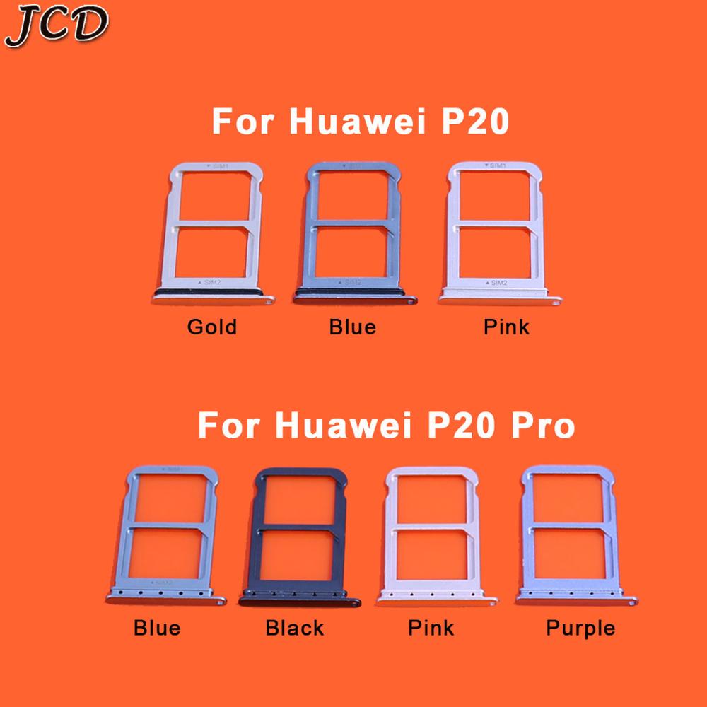 JCD Für Huawei P20 Profi/P20 SIM Karte Tablett Halfter Slot Adapter Sockel Dual SIM Ersatz Teile