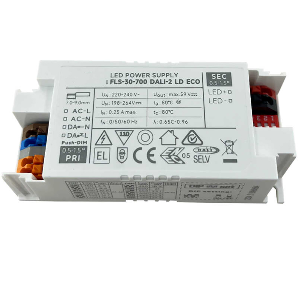 ledet-strømforsyning 5-9w 5-15w 6-30w 12-42w fls -8-350 fls -12-350 fls -30-700 fls -44-1050 til eaglerise-driverkontroller