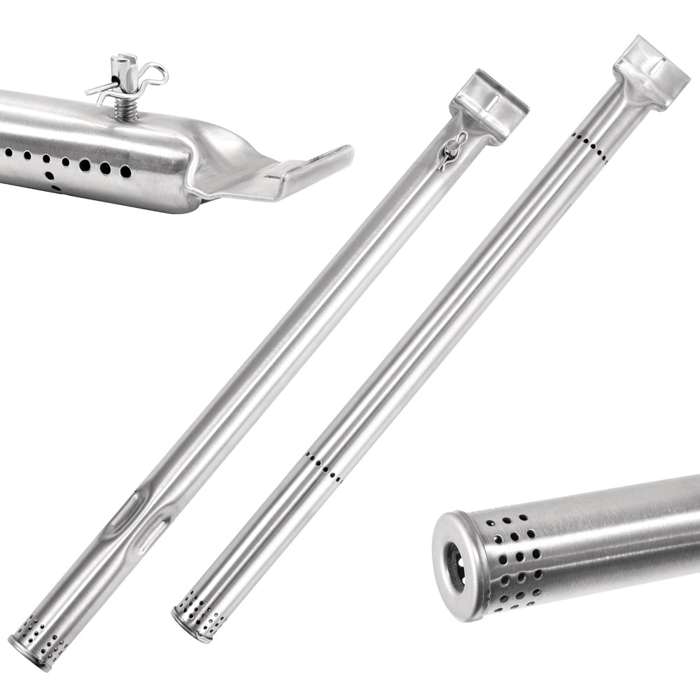 4 pçs queimadores de tubo de aço inoxidável universal queimadores para churrasco grill a gás peças acessórios cozinhar substituição