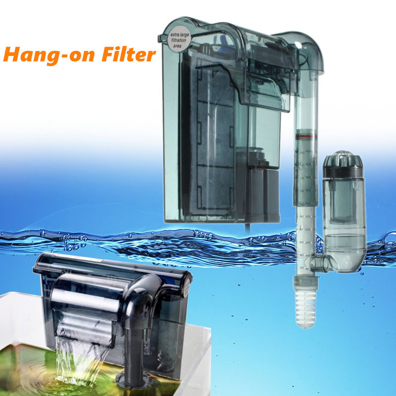 Aquarium dompelpomp 3- in -1 externe hangende vistank powerfilter waterval externe aquarium luchtpomp