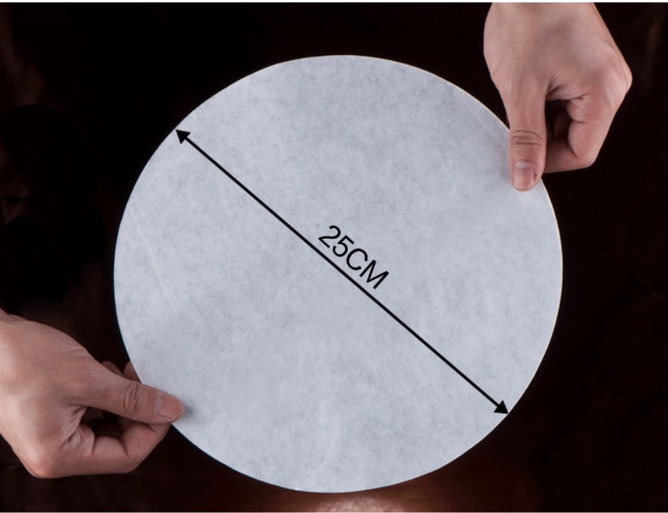 FeiC-filtre à café circulaire plié | 40 filtres/sachet, pour 1-3tasses, pour café goutte à goutte, pour barista