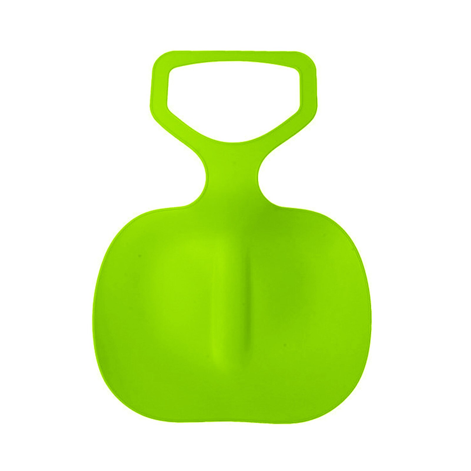 Multifunction Sand Travel Ergonomic Snow Sled Board Skating Grass Non Slip Downhill PP For Kids Outdoor Winter Ski With Handle: Green