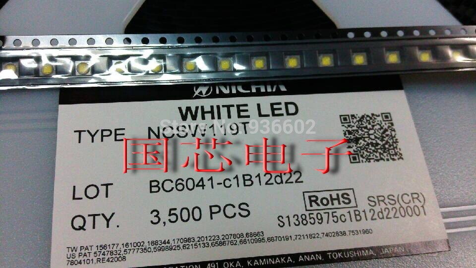 NICHIA High Power LED 3535 2.66W Cool white NCSW119T 130LM