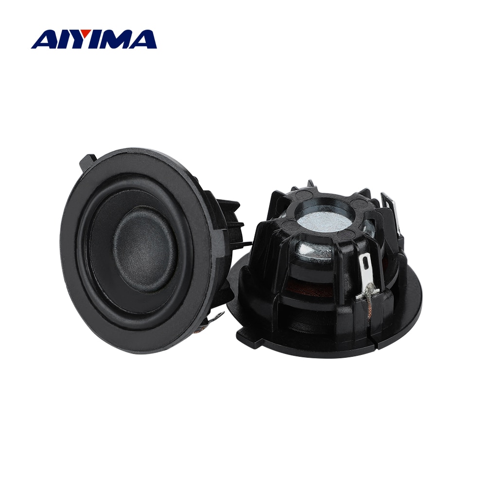 AIYIMA 1.5INCH 45MM Audio Speaker 4 Ohm 5W Full Range Frequency Midrange Tweeter Mini Neodymium Loudspeaker for AMP DIY 2PCS