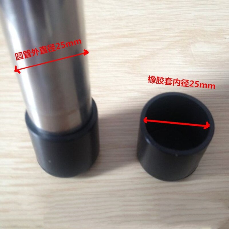 4 teile/los Silikon PVC Tisch Stuhl hocker Bein abdeckung Tragen-beständig Füße Boden Protector Mützen weichen gummi Universal möbel teil