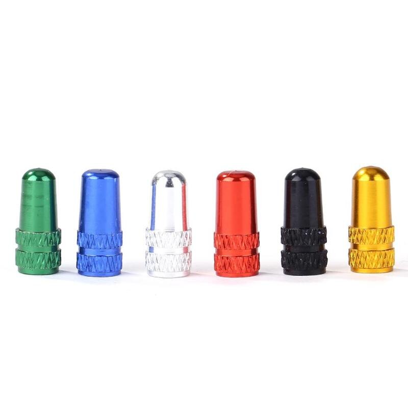 Valve de vélo Durable délicate roue de vélo vtt Presta Valve couvercle de buse casquettes outils de protection de pneu de cyclisme