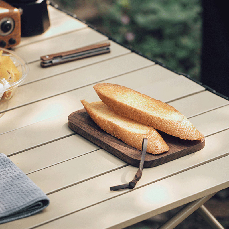 Planche à découper de camping en bois, décoration de cuisine, petit album en bois, escalade de service pour camping-car, fournitures de cuisine, de gril