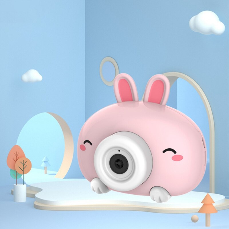 Cartoon Dier Automatische Bubble Machine Voor Lente Uitje Bubble Blazen Camera Muziek Speelgoed Kinderen Buiten Spel: TOY11821H02