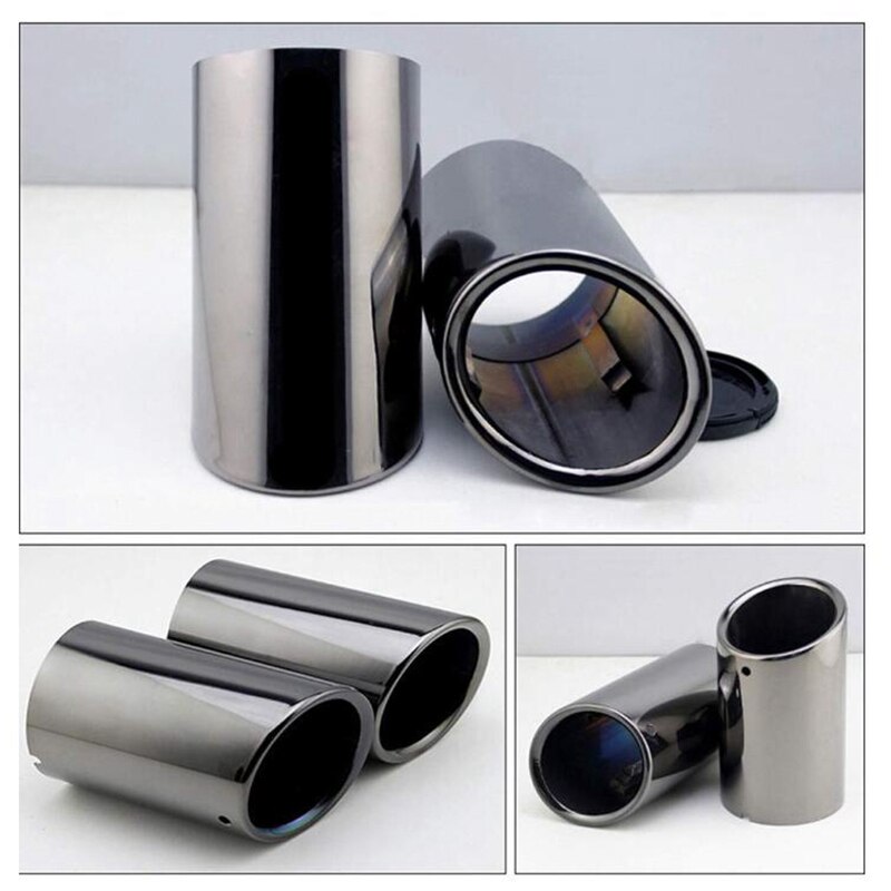 Car Rear Exhaust Pipe Stainless Steel Muffler Tail Pipe for Jetta MK6 1.4T