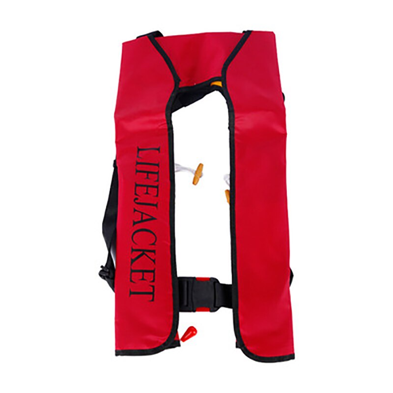 Automatic Inflatable Life Jacket Swiming Fishing Life Vest Water Sports Children Adult Life Vest for Surf Drifting: Crimson