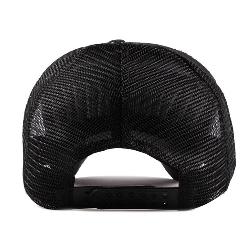 Utendørs sport turcaps solskjerm polyester mesh snapback lue hodeplagg utendørs sports løpetøy med justerbar lukking bak