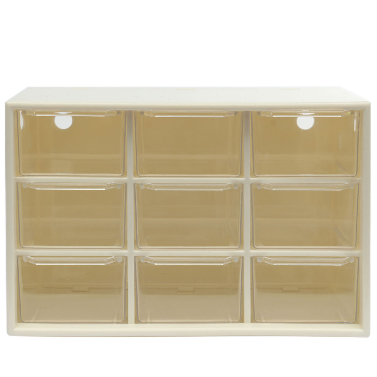 Plastic 9 Lattice Portable Mini Jewelry Storage Box Debris Cabinets Lattice Portable Amall Drawer Sorting Grid Desktop Supplies