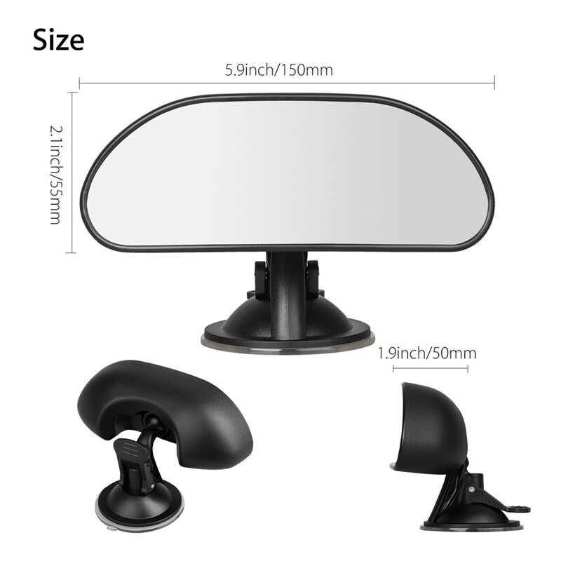 Baby Autostoeltje Achteruitkijkspiegel Verstelbare Observatie Baby Achterbank Observatie Spiegel Auto Interieur Accessoires