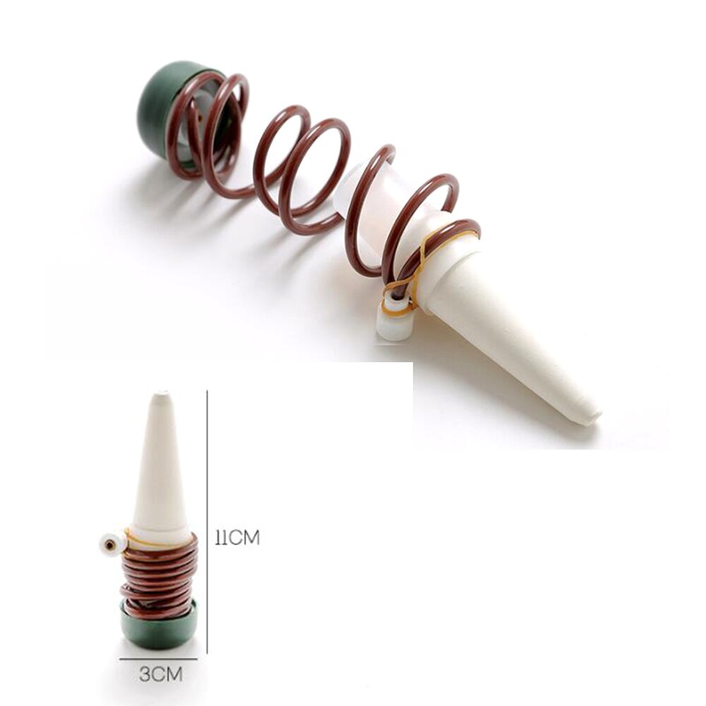 2pcs/lot PP 11*3CM Home Automatic Dripper Automatic Watering Device Drip Irrigation System with Wire