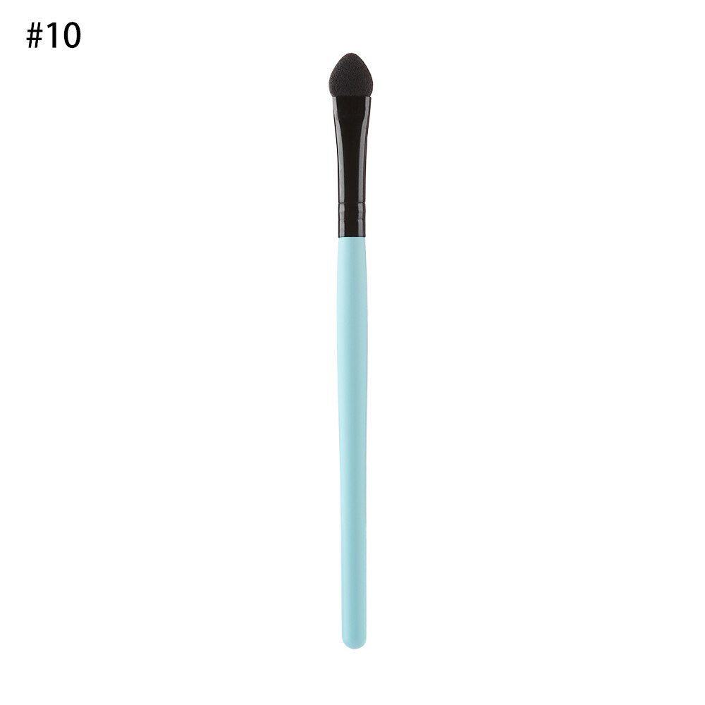 Pinceau à Long manche pour fard à paupières, éponge professionnelle, bâton à sourcils, applicateur de fard à paupières Portable, Eyeliner, outils de maquillage cosmétique, 2 pièces: 10