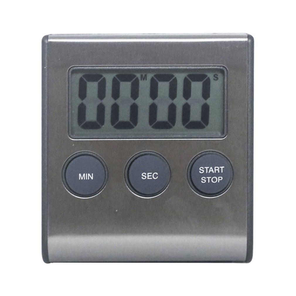 Digital Timer Abs Minute Second Timer LCD Digital Screen Kitchen Timers For Cooking Clock And Sport Accessories