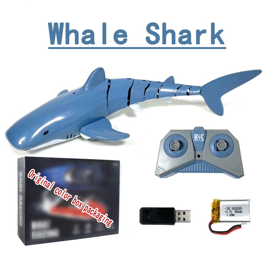 Rc Whale Shark Toy robot telecomando animali Marine Life Bath Pool pesce elettrico bambini giocattoli da bagno per bambini ragazzi sottomarino: Whale shark A2