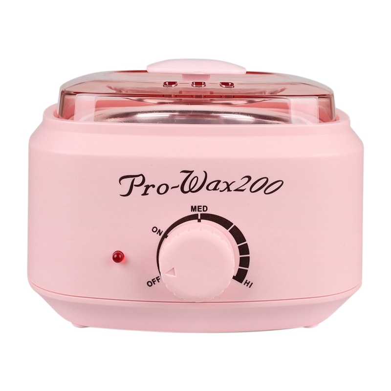 Mini Wax Warmer Heater Temperatuurregeling Elektrische Handen Spa Ontharing Ontharingscrème Smelten Wax Machine Pot (Roze)