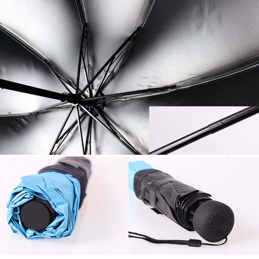 Wind Resistant Folding Automatic Umbrella Rain Women Auto Luxury Big Windproof Umbrellas Rain For Men Black Coating 30cx10x10cm