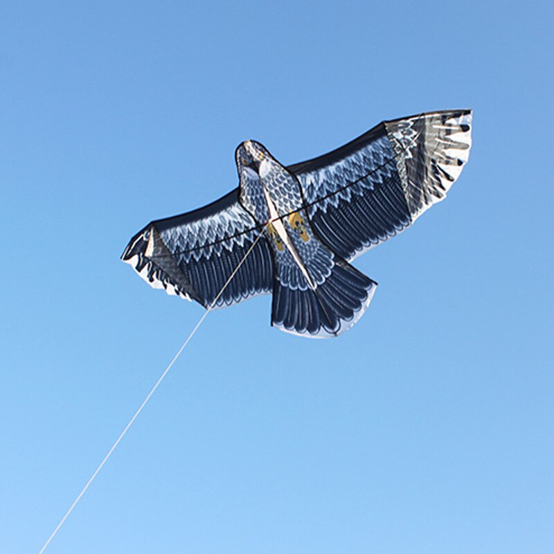 Nouveauté animaux cerfs-volants 1.5m/1.8m, énorme aigle, cerf-volant facile à voler, jeu de Sport en plein air pour enfants H7JP