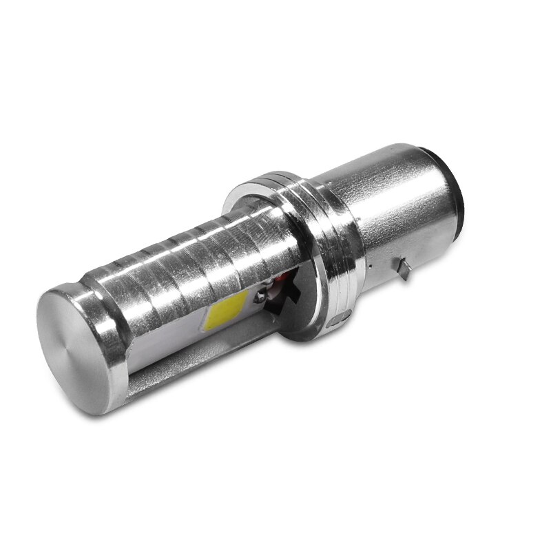 HYZHAUTO 1Pcs H6 BA20D LED Motorcycle Headlight High Power COB Bulb For LED Motor bike Scooter Headlamp Hi/Lo Beam 12W 1000LM