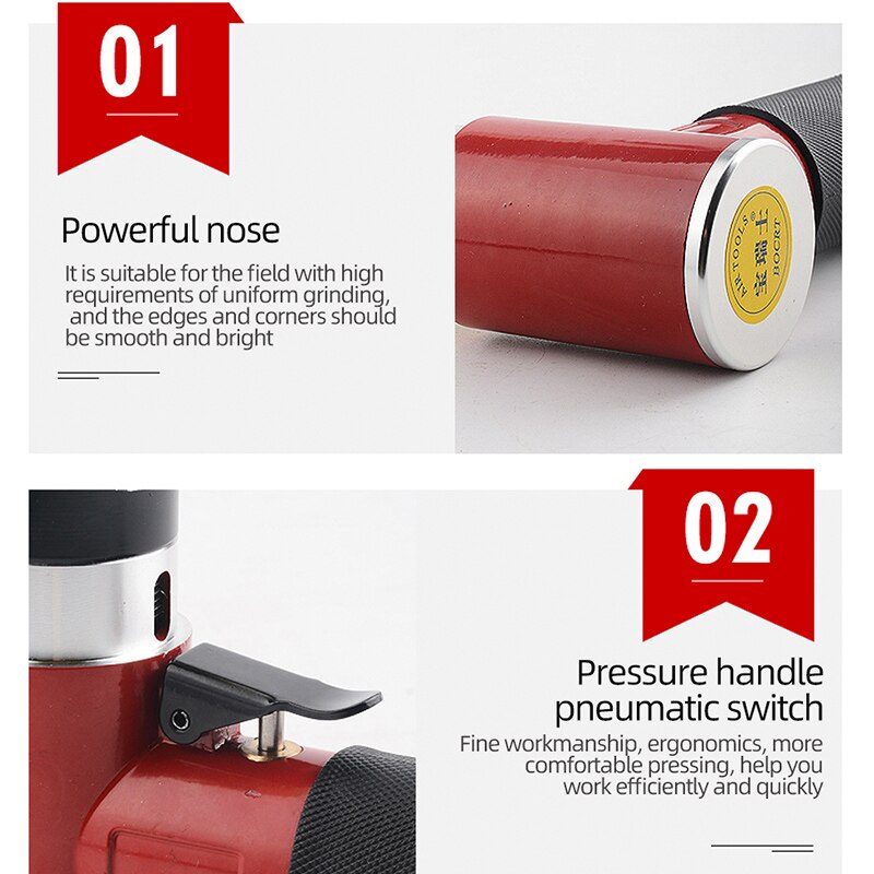 Mini Pneumatic 2"/3" Grinding Machine Car Polisher Air Polisher Orbital Sander Electric Grinding Polishing Machine Air Powered