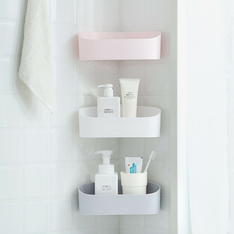 Carrito con estantes para ducha Triangular baño esquina estante de baño soporte de almacenamiento organizador accesorios de baño