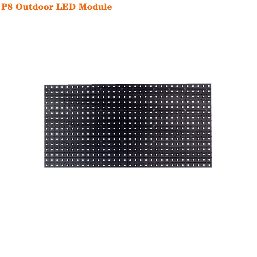 Led Matrix Panel P8 Outdoor 256X128Mm Smd Full Color Rgb Reclame Muur Led Display Screen Module