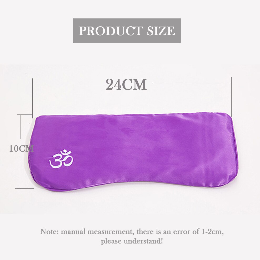 Yoga meditation Eye pillow Lavender Cassia Seed Eye Pillow Soothing sleep Eye pillow Health care Chinese medicine eye mask