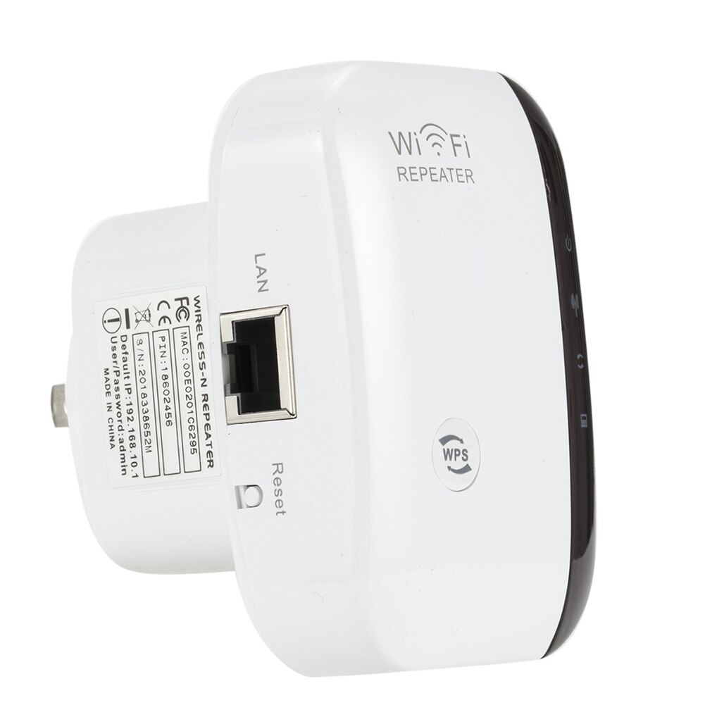 Repetidor de wi-fi sem fio, extensor de wi-fi 300mbps wi-fi amplificador de sinal de longo alcance repetidor de ponto de acesso wi-fi