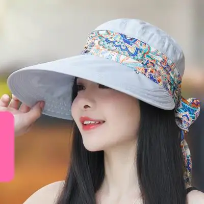 Dames Zonnehoed Zomer Opvouwbare Zonnehoed Anti-uv Grote Strandmuts Zomerhoed Mode Zonnehoed Vrouwen Hoed