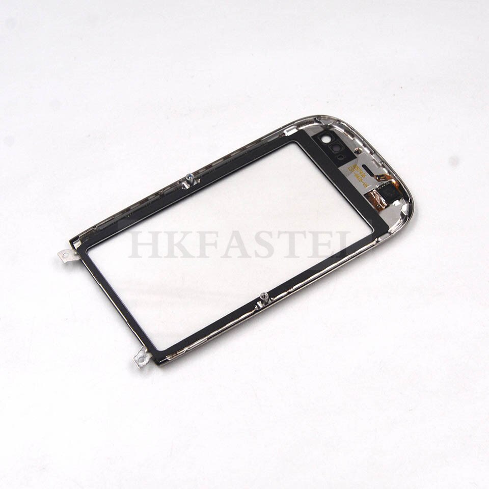 HKFASTEL-Panel frontal exterior de cristal para Nokia C7 C7-00, repuesto sin pantalla LCD, táctil, con Marco, Digitalizador de pantalla táctil