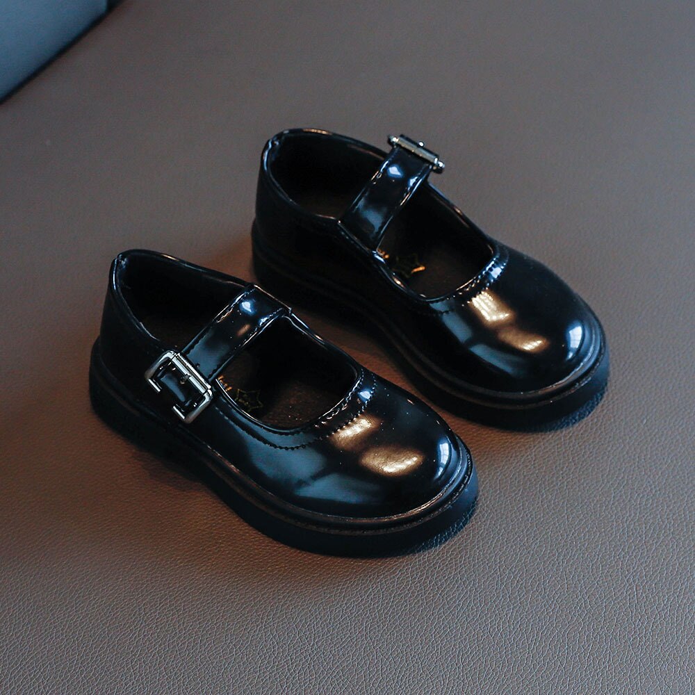 Girls Leather Shoes Spring/Autumn Kids Girls Single Shoes Children School Princess Shoes Patent Leather Sneakers: 7