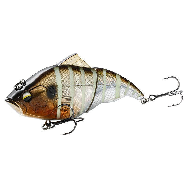JOHNCOO 115mm Trillingen SW Drijvende Vissen Lokken Lipless Crankbaits Zinken Harde Lokken Kunstmatige VIB Aas Bass Vissen Lokt: 55 mm / Blauw