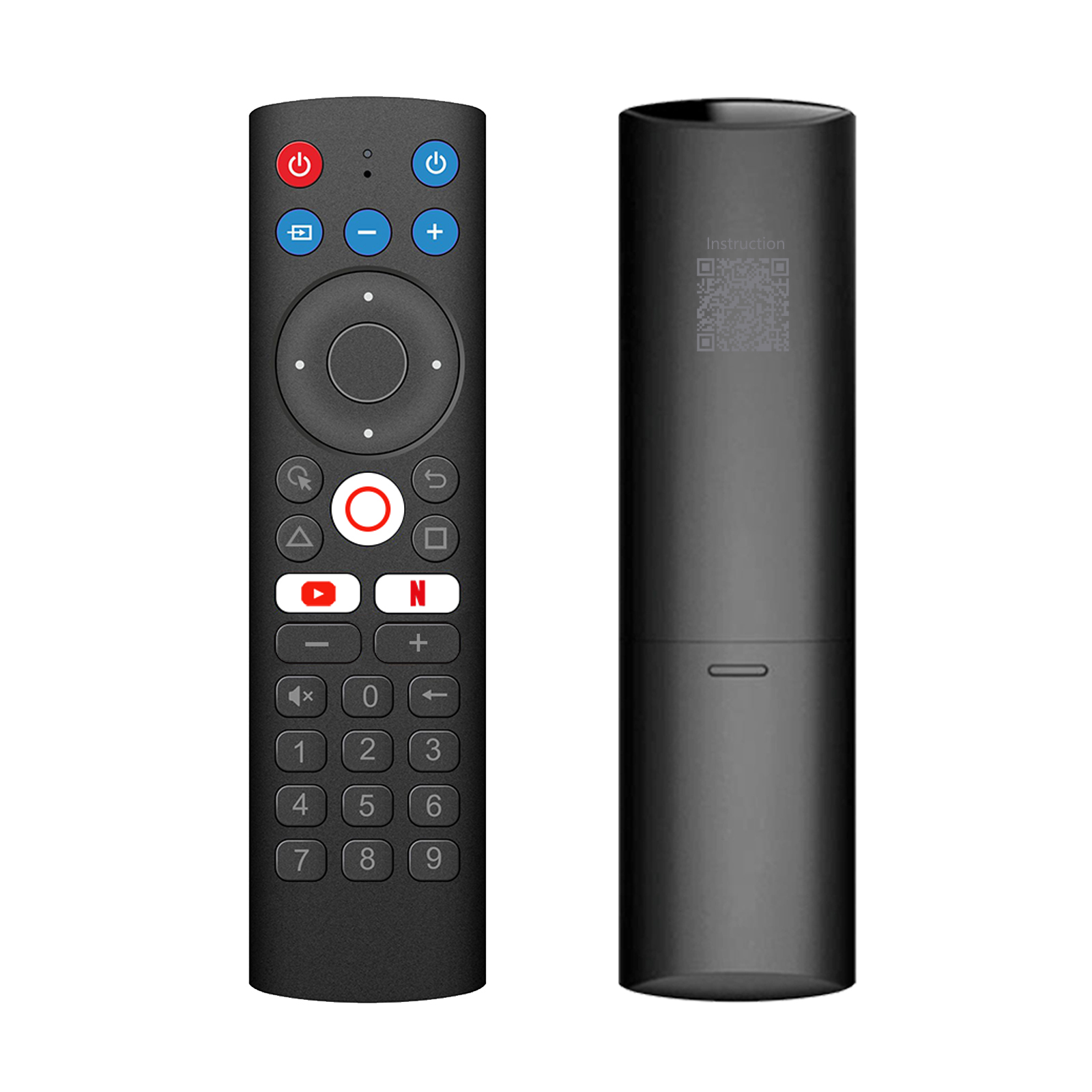 Boxput Remoter ATV5 BT voice Remote Control with IR Learning Function Dedicated Remoter for iATV R3 TV Stick iATV R5 TV Box: Default Title