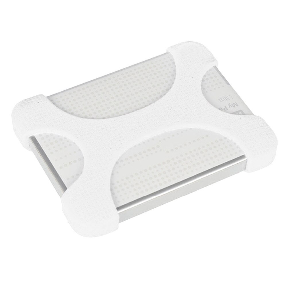 Stötsäker silikon 2.5 " extern hårddisk hdd-fodral skydd hudskalskydd för seagate backup plus tillbehör