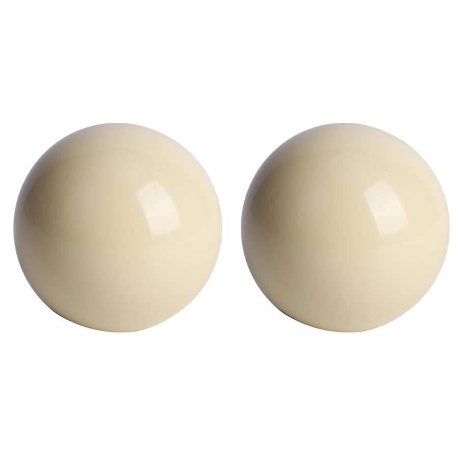 2pcs Pro Pool Table White Billiard Balls Snooker Pool Table Training Spot Cue Ball Standard 5.72CM Durable