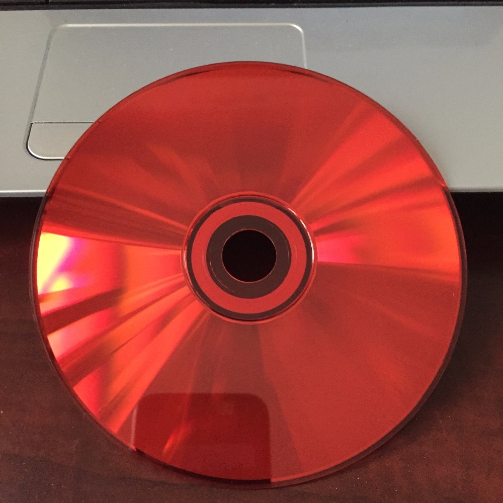 10 discs 700MB Car Blank Printable Red CD-R Disc – Grandado