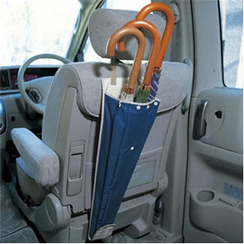 2-Pack Car Seat Back Organizer – Large Capacity Leather Storage Bag With 3 Pockets, Waterproof, Foldable