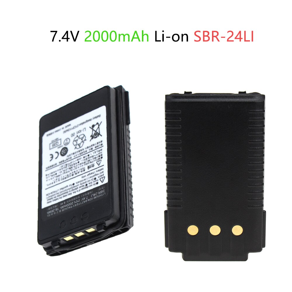 Batería de repuesto 2000mAh LI-ON para YAESU FT-70D, YAESU FT-70DR, YAESU FT-70DS