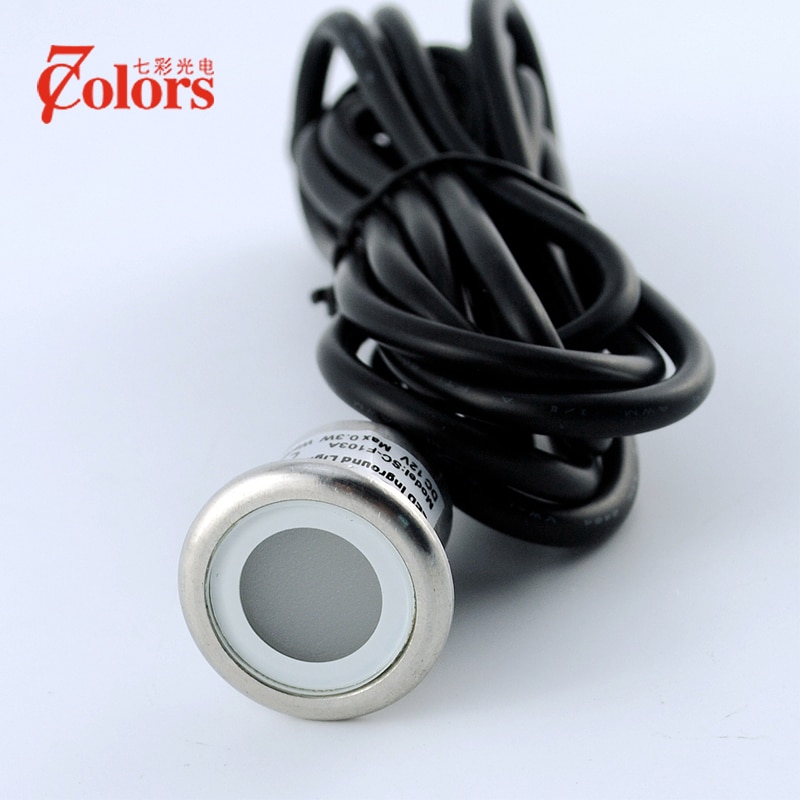 Stainless Steel Floor Lights Landscape Outdoor Path Light 12V LED Garden Lighting 0.8W Recessed Patio Pavers Light IP67