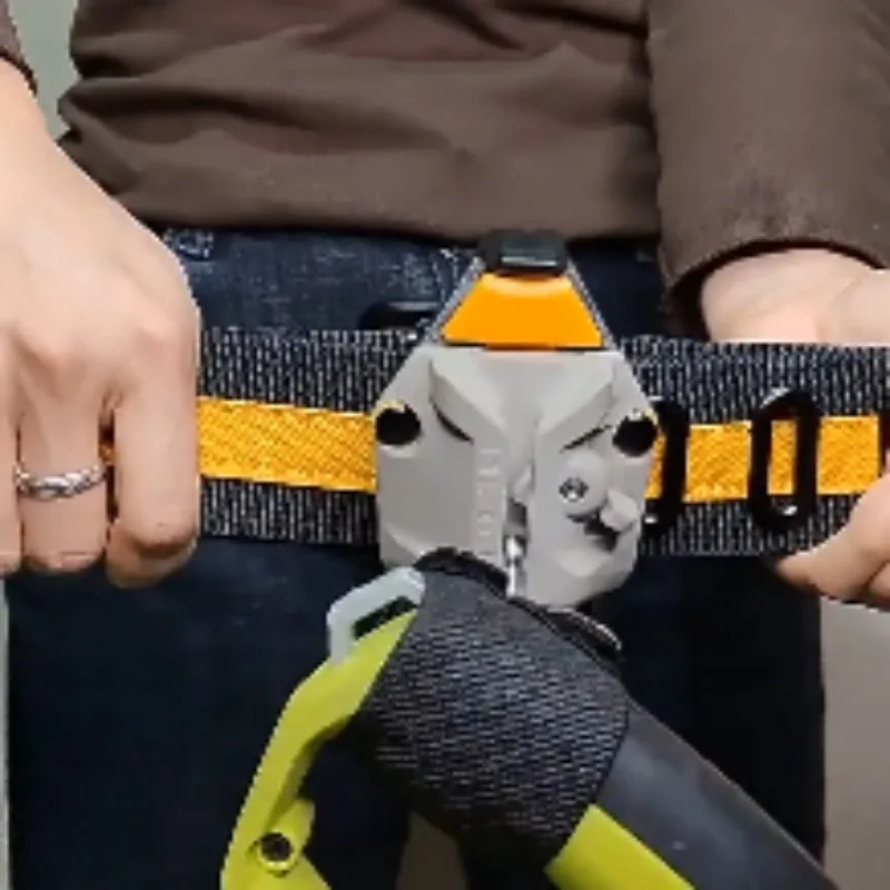 Roestvrij staal multifunctioneel gereedschap Accessoires Driver Boorhouder Haken Draagbare stropdasriemen Snel ophangen elektrisch gereedschapsonderdeel