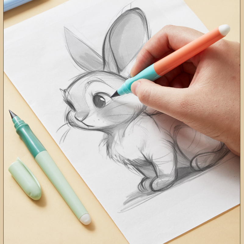1Stck Ewige Bleistift Unbegrenzte Schreiben Keine Tinte Bleistift freundlicher Schreiben Haltung Korrektur Ausbildung Bleistift Schreiben Malerei Schreibwaren