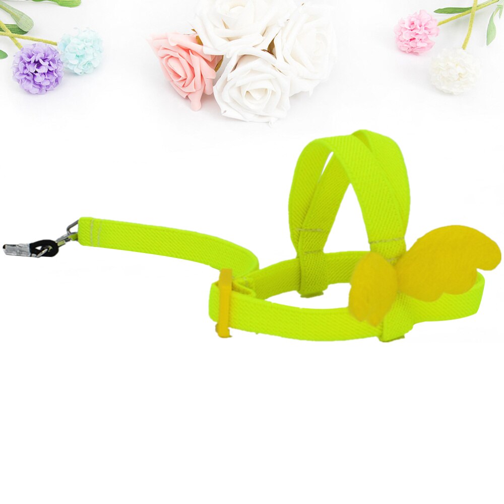 1pc Bird Harness Training Safe Bird Strap Bird Harness Bird Leash Bird Rope for Mynah Budgerigar Parrot
