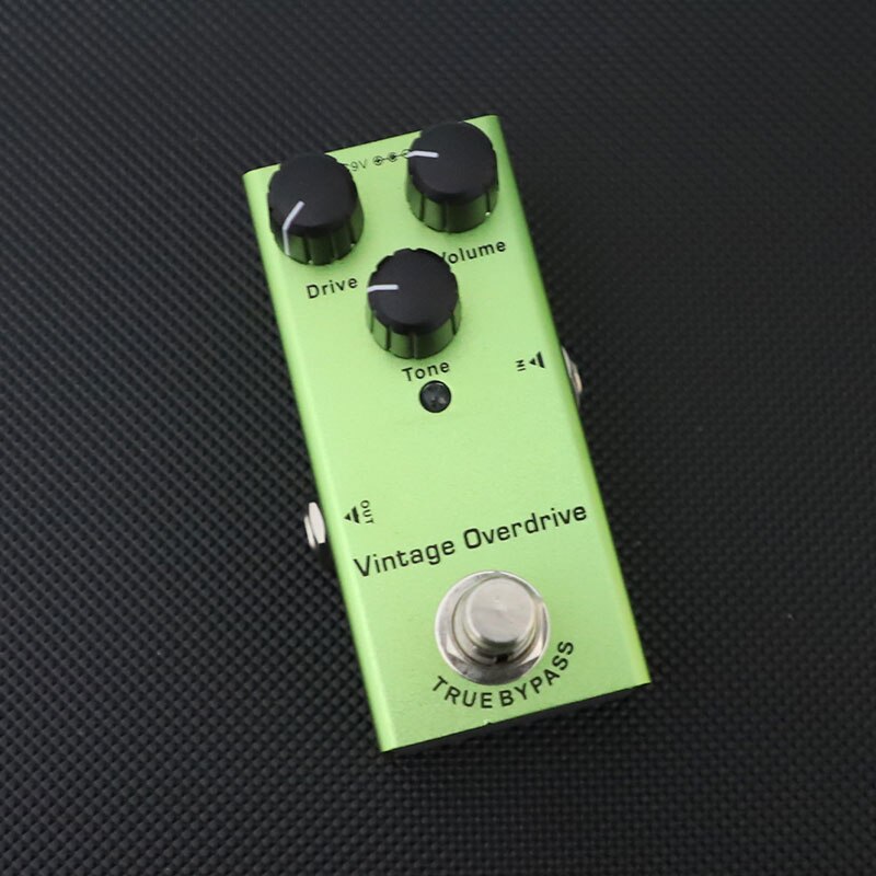 Pedale effetto chitarra elettrica portatile Overdrive fase di distorsione Chorus analogico ritardo digitale accessori per chitarra True Bypass: Vintage Overdrive