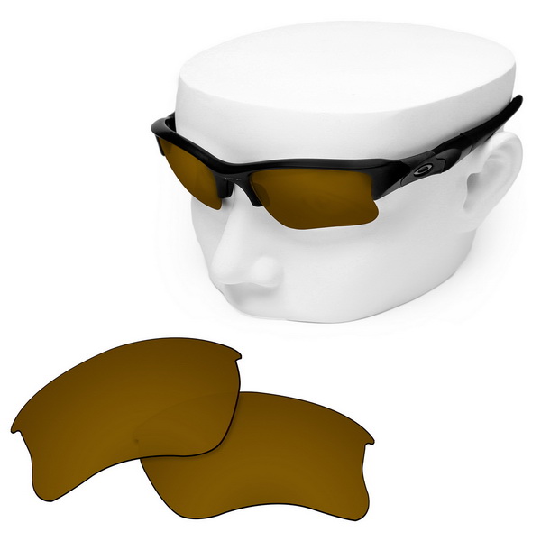 OOWLIT Polarized Replacement Lenses for-Oakley Flak Jacket XLJ Sunglasses